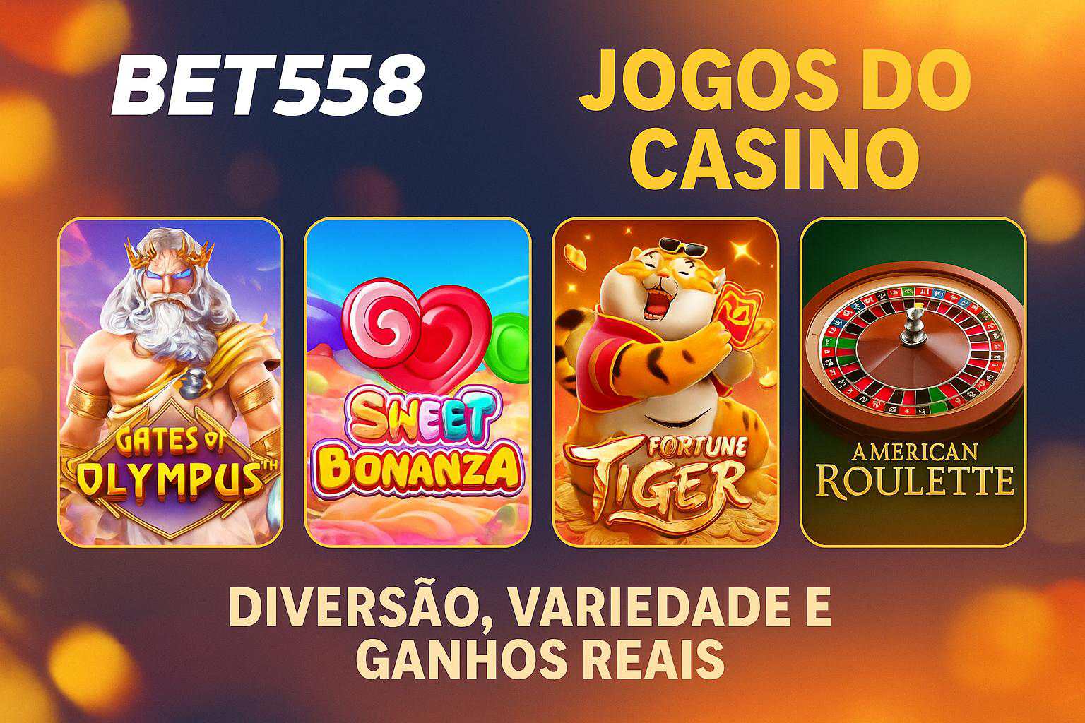 Jogos de cassino online inovadores e emocionantes na BET558