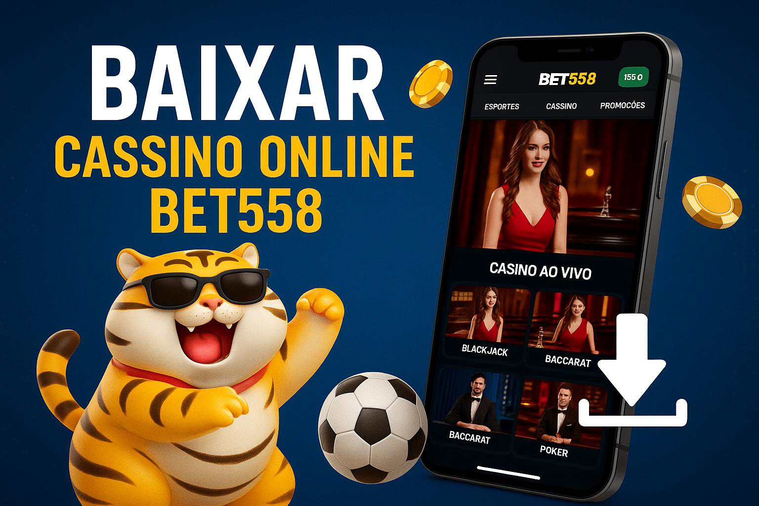 Baixar o BET558 Cassino App
